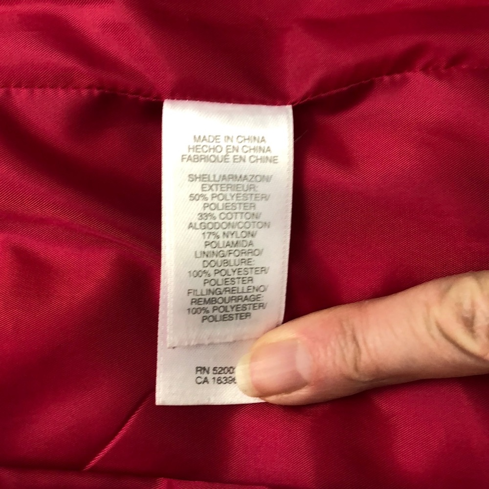 Liz Claiborne puffer vest - Picture 4 of 4